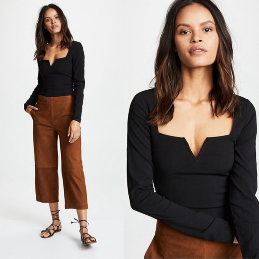 FREE PEOPLE Zoe Long Sleeve Bodysuit - Picture 2 of 6